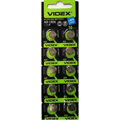 Батарейка VIDEX 394, 380, AG9, SR 936 SW