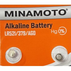 Батарейка Minamoto 379, SR512SW, SR61, AG0