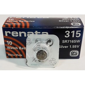 Батарейка RENATA 315, SR716SW