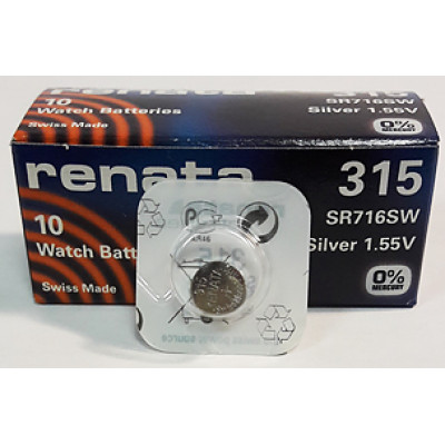 Батарейка RENATA 315, SR716SW