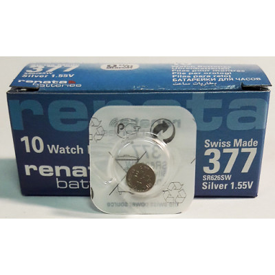 Батарейка RENATA 377, 376, SR626SW, AG4