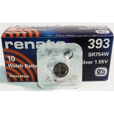 Батарейка RENATA 393, 309, SR754W, AG5