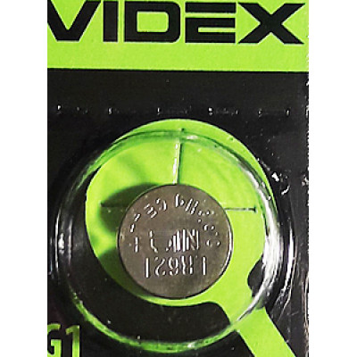 Батарейка VIDEX AG1, 364, LR621, SR60