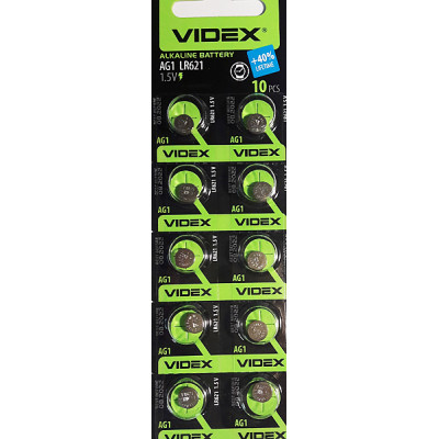 Батарейка VIDEX AG1, 364, LR621, SR60
