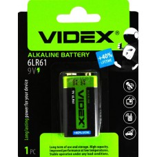 Батарейка VIDEX (крона) 6L61