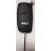 АУДИ AUDI выкидной ключ без платы и чипа (3 кнопки + тревога) батарейка 1616