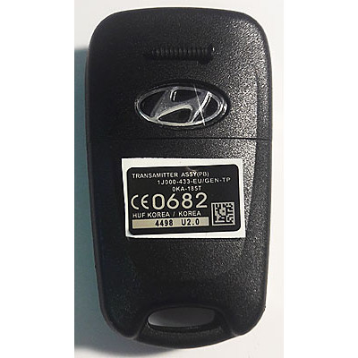 HYUNDAI Verna выкидной ключ перфо без платы и чипа (3 кнопки)