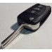 KIA выкидной ключ перфо без платы и чипа (3 кнопки)