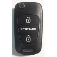 KIA Sportage выкидной ключ перфо без платы и чипа (3 кнопки)