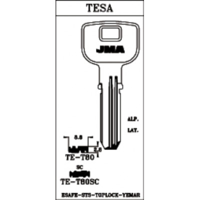 ВИ6 TESA-80 TE-T80