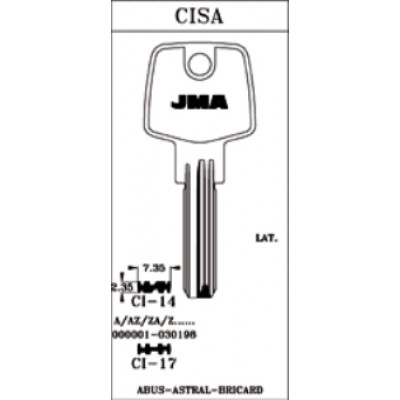 ВИ60 CISA CI-14, ABU-16