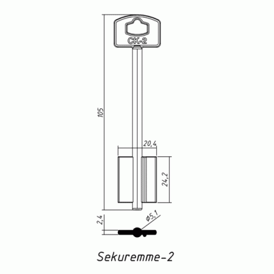 Д144 СК-2 Securemme SIB-5G, EM, 1SM, 2SEM3
