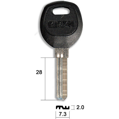 В59 Baodean LOCK (28*7.3*2.0) 