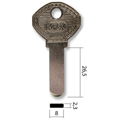 В94 Apecs (Апекс) APECS-2 (26,4х8х2,3)