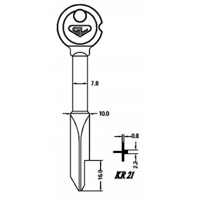 К6 KR-2.1 ГРАВЕР XKV10
