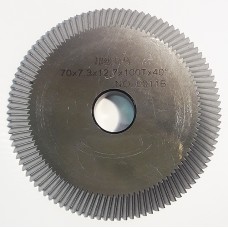 Фреза 70х7.3х12.7 100G, 100E  (0011B)